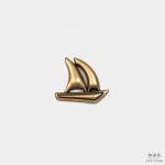 barque gold brooch dgrie 1