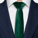 green velvet 2 5 inch necktie dgrie 1