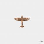 gold plane brooch dgrie 1