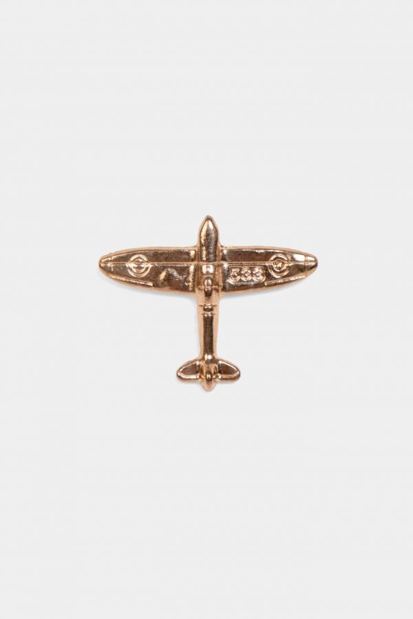 gold plane brooch dgrie 1